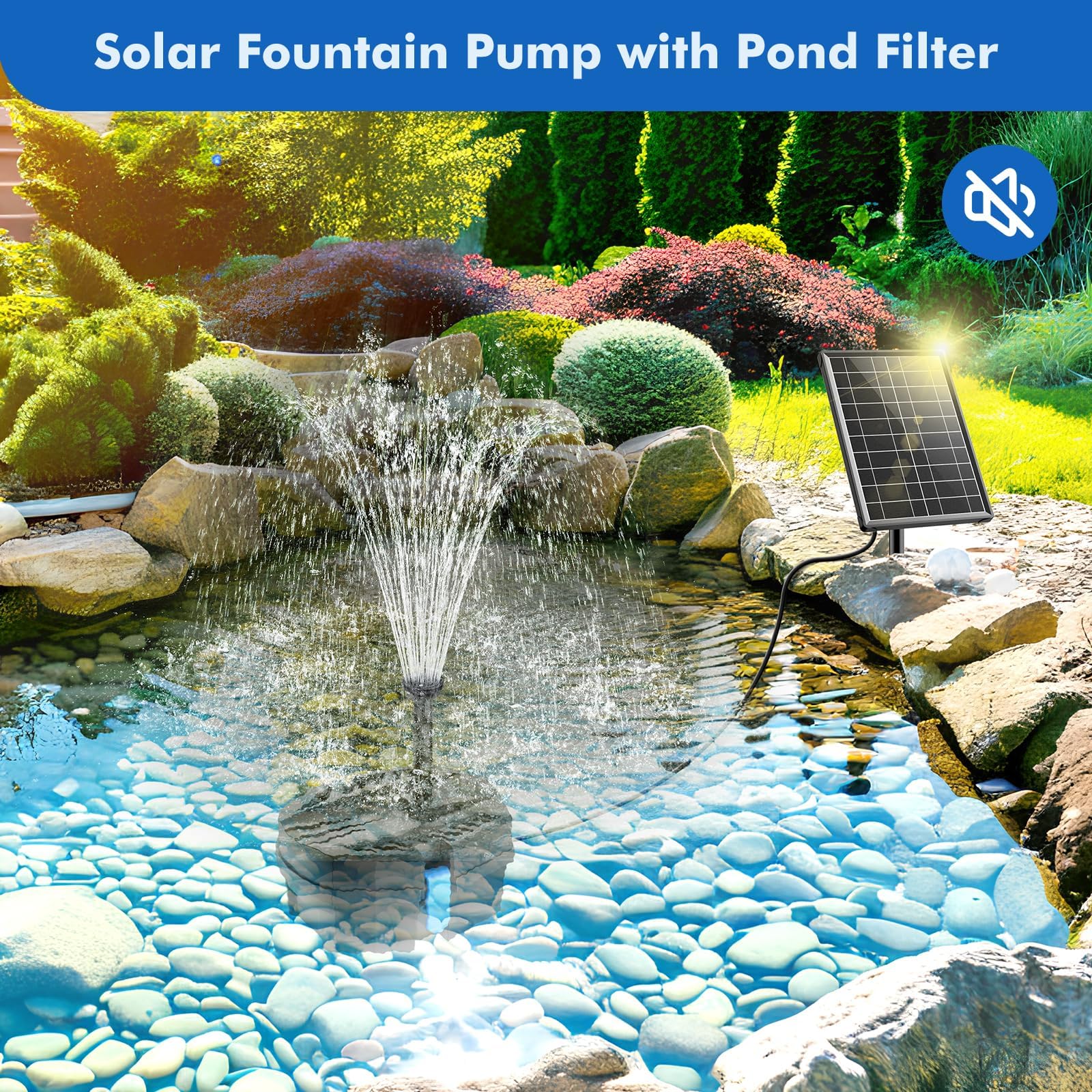 POPOSOAP filter box assembly showing multi‑stage filtration for clear water