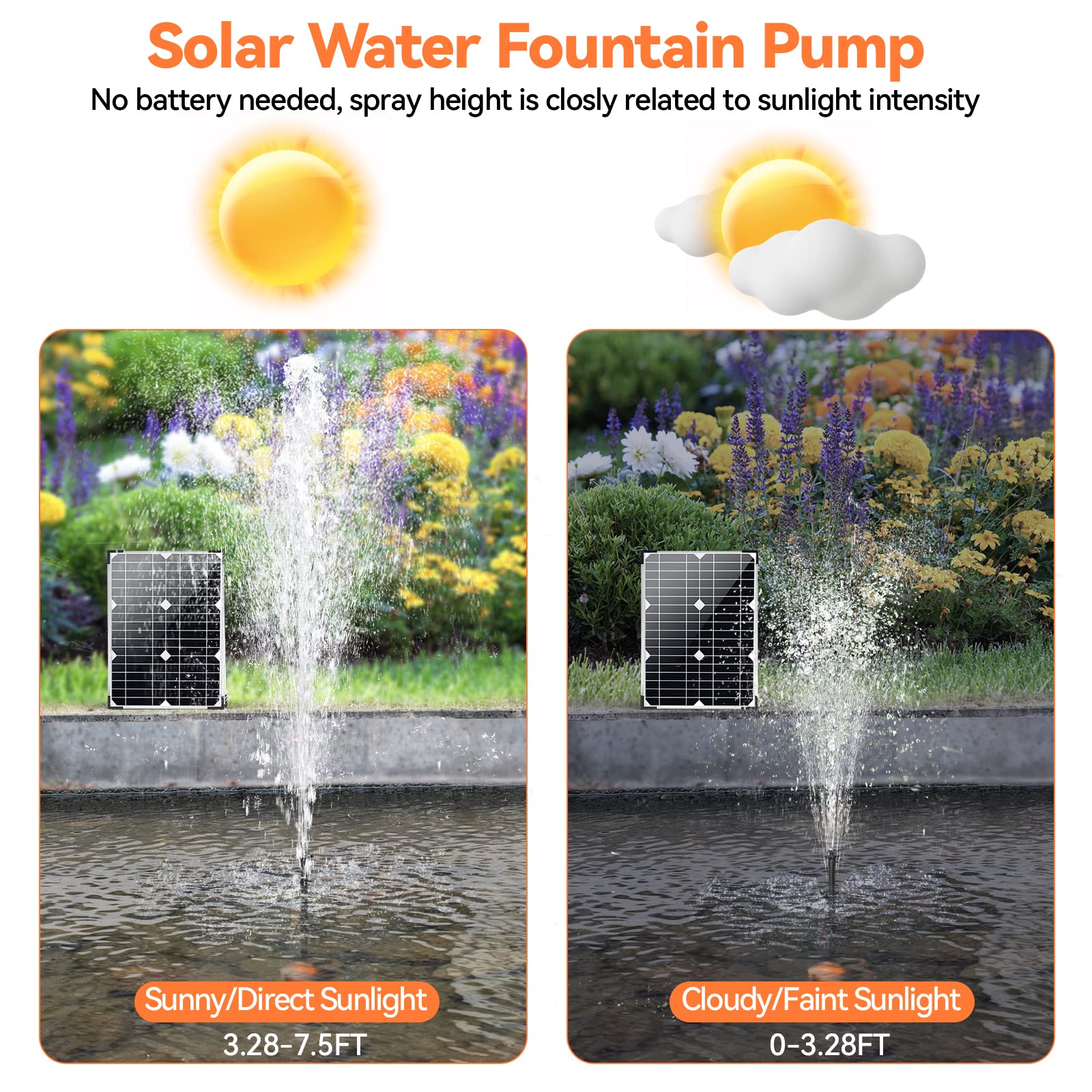 POPOSOAP outdoor use shows silent, maintenance-free water circulation.