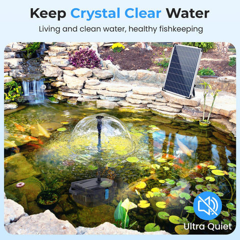 POPOSOAP-pond-pump-160gph delivers steady circulation for modest ponds.