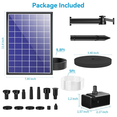 POPOSOAP PVC tubing allows easy connections to ponds and bird baths.