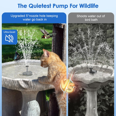 POPOSOAP spray-modes-8-types enables varied water displays in your pond