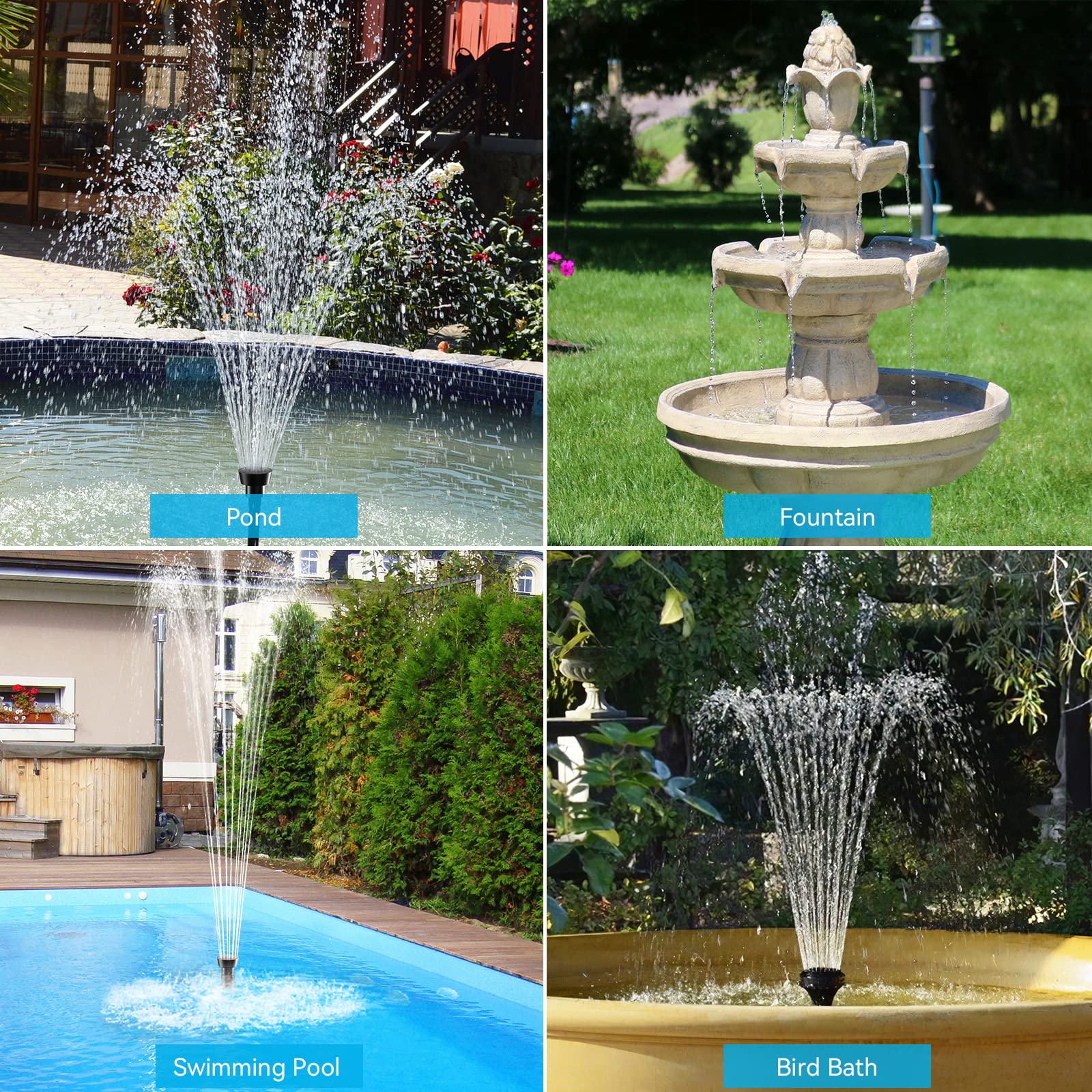 POPOSOAP two-way-filter-design prevents debris and prolongs pump life.