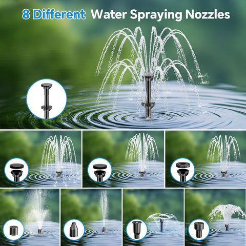 POPOSOAP ultra-quiet pump delivering gentle garden soundscape