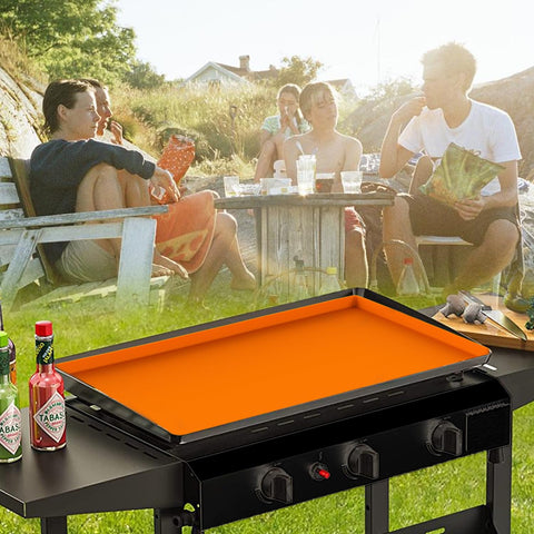 POPQEEN perfect fit for a 28-inch Blackstone grill, snug and secure.