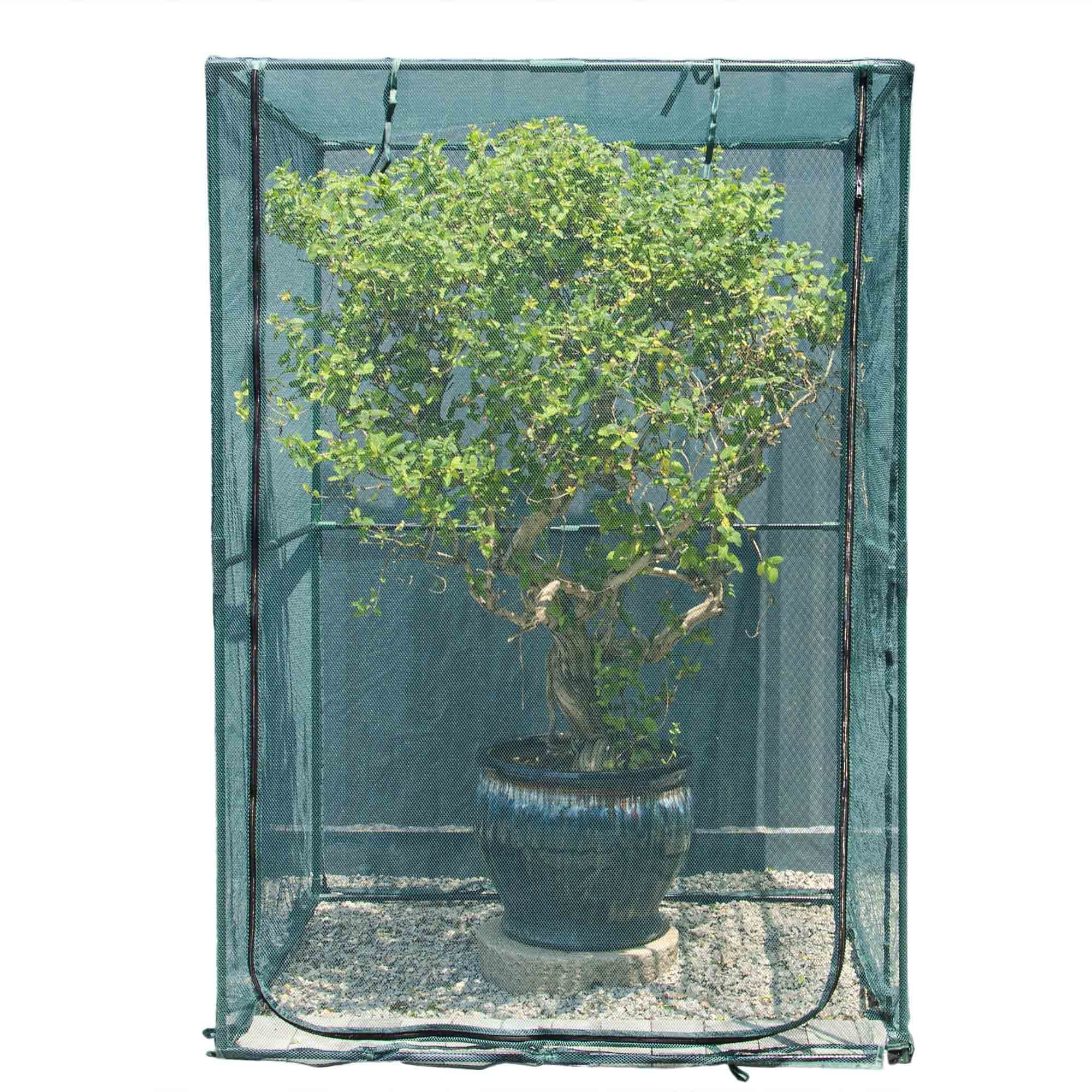 Porayhut portable 4x4 netting cover shields crops while keeping airflow.