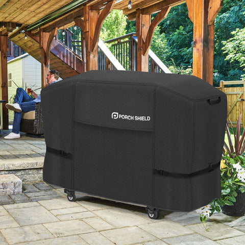 Porch Shield integrated air vents reduce internal condensation