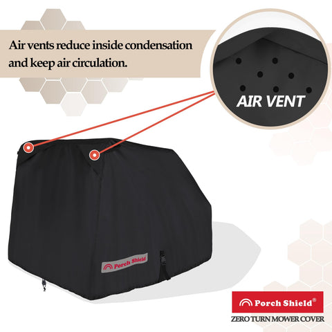 Porch Shield durable handles allow easy covering and uncovering.