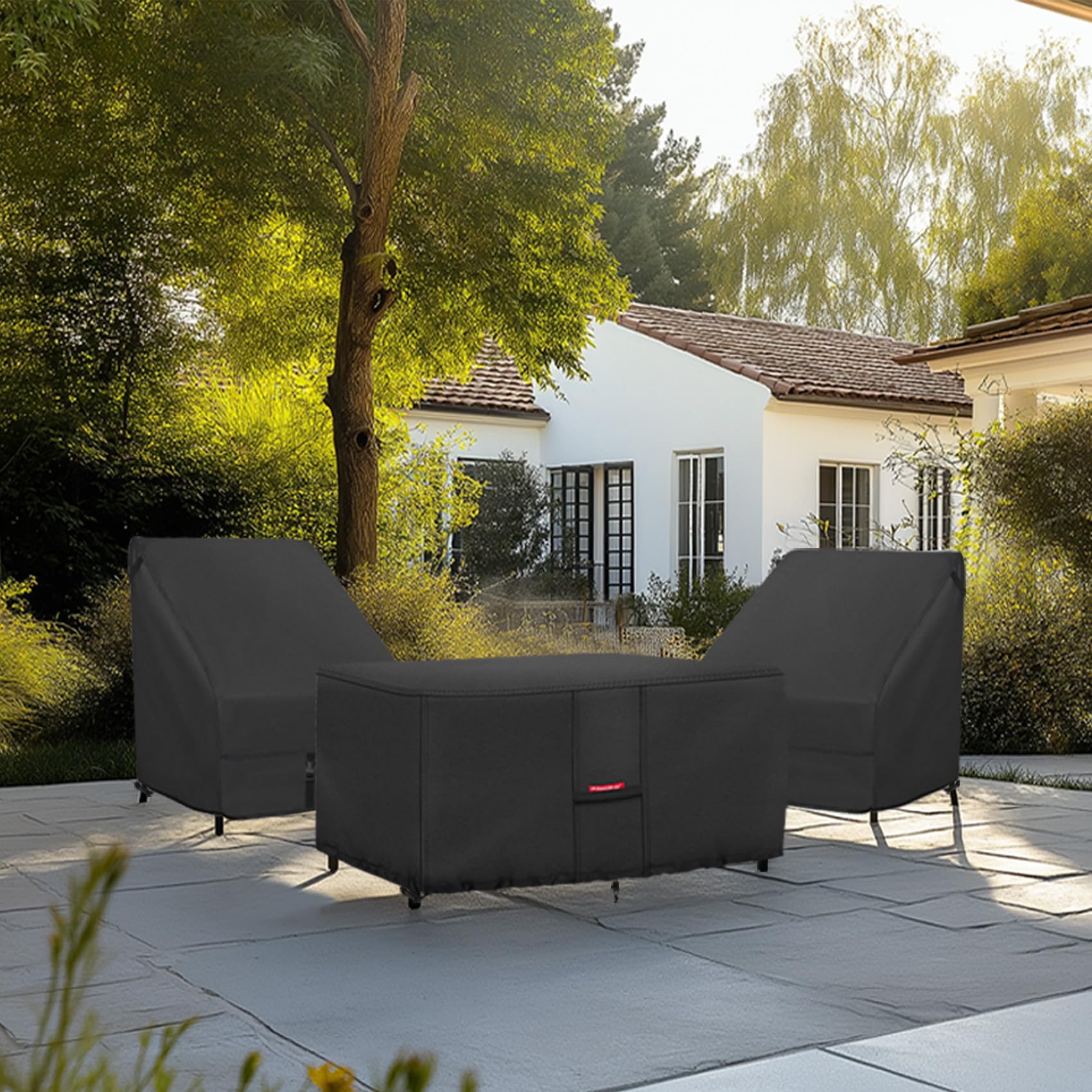 Porch Shield durable 600D fabric with UV protection stays vibrant.