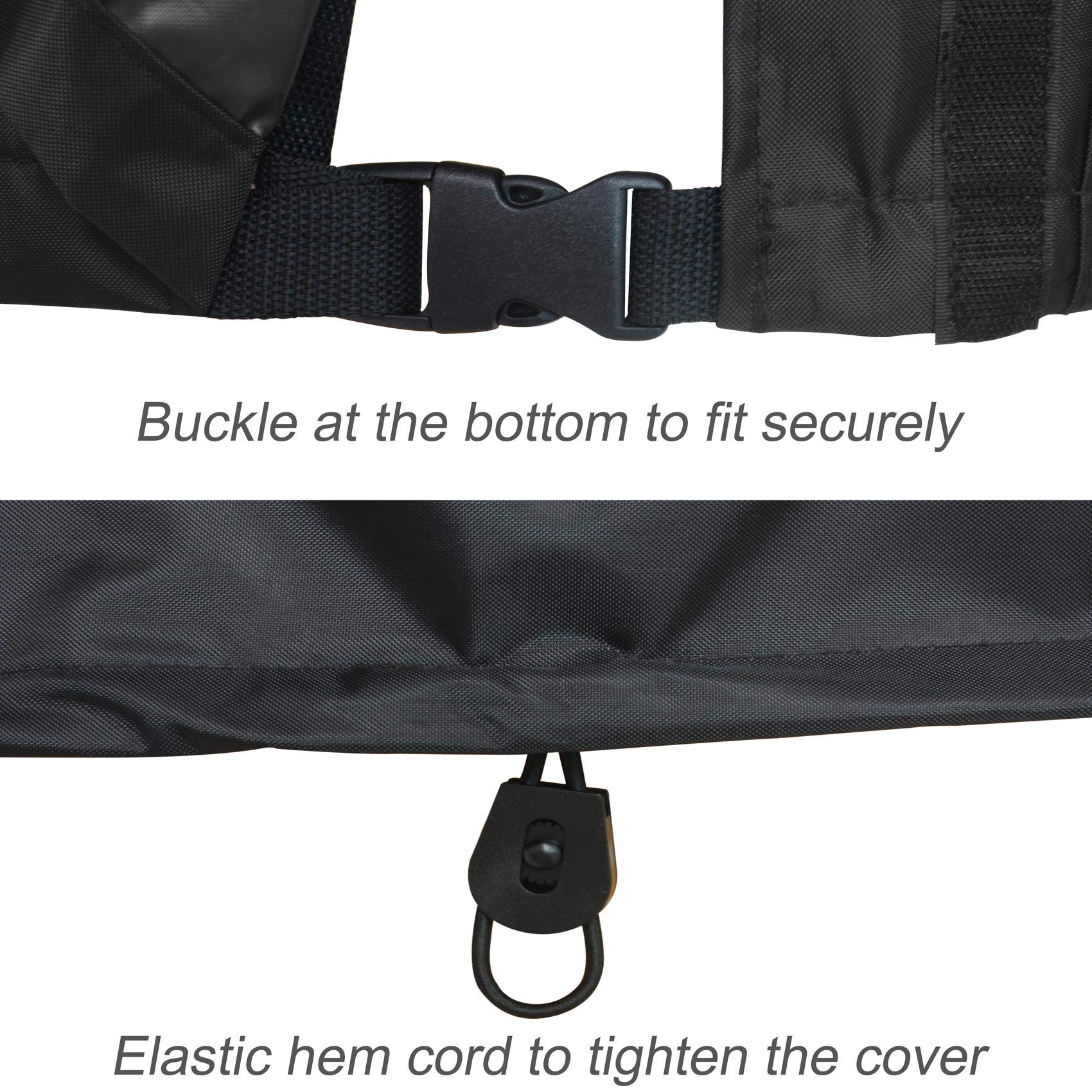 Porch Shield easy Velcro install for quick setup