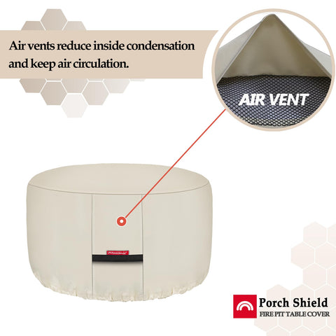 Porch Shield adjustable elastic hem cord and buckles keep the cover snug.