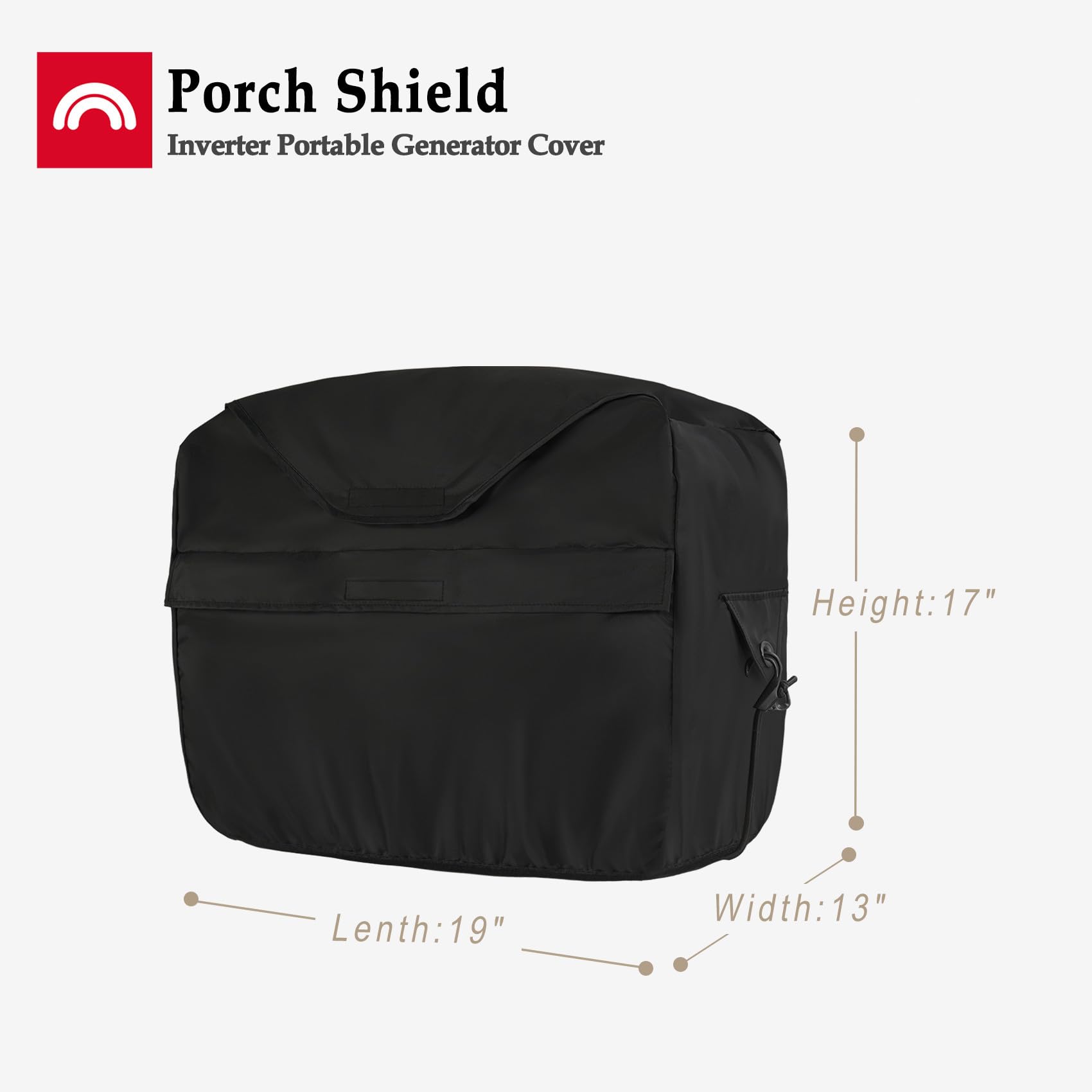 Porch Shield fabric close-up highlights waterproof 600D material