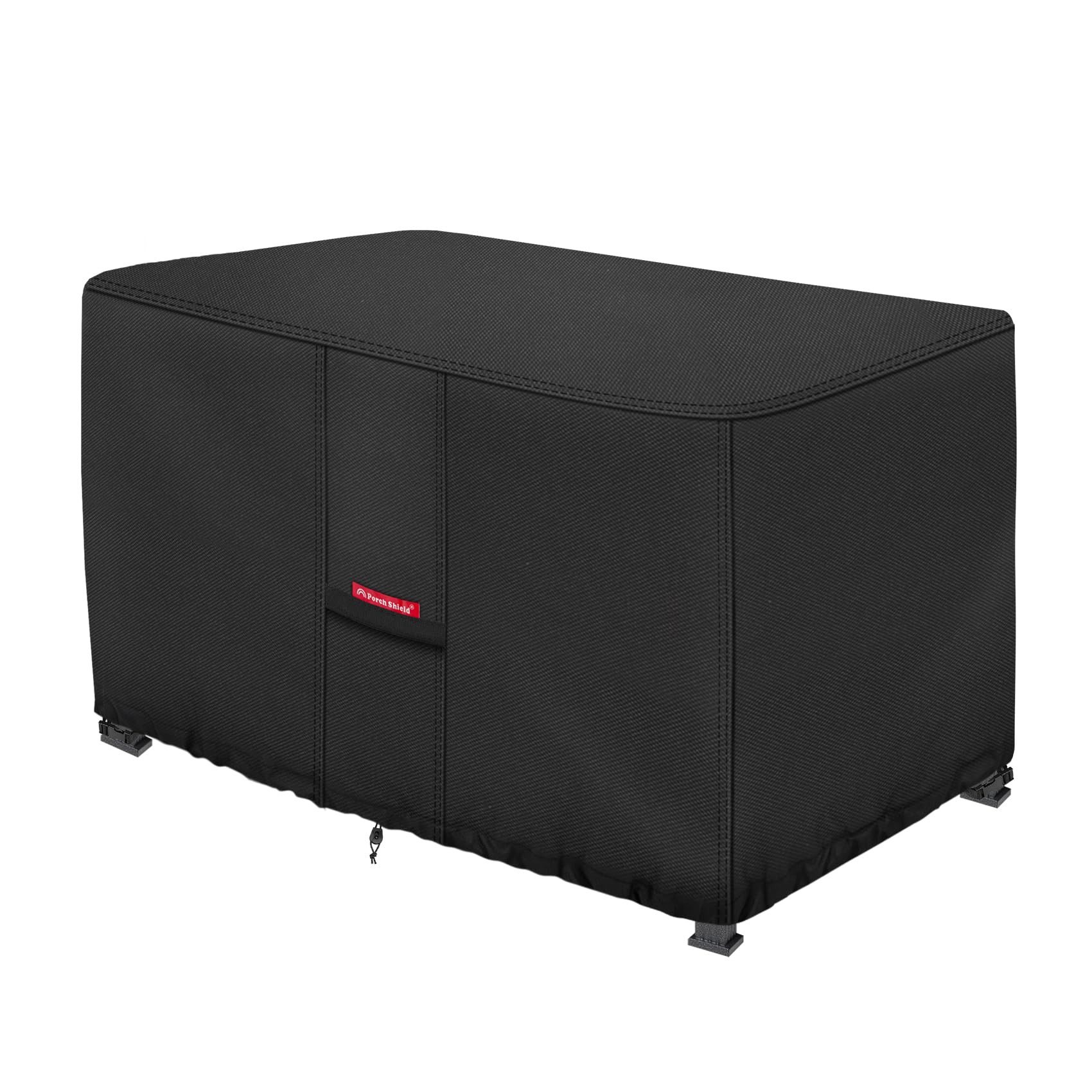 Porch Shield fire pit cover 48x24 rectangular protects your outdoor fire table from rain.