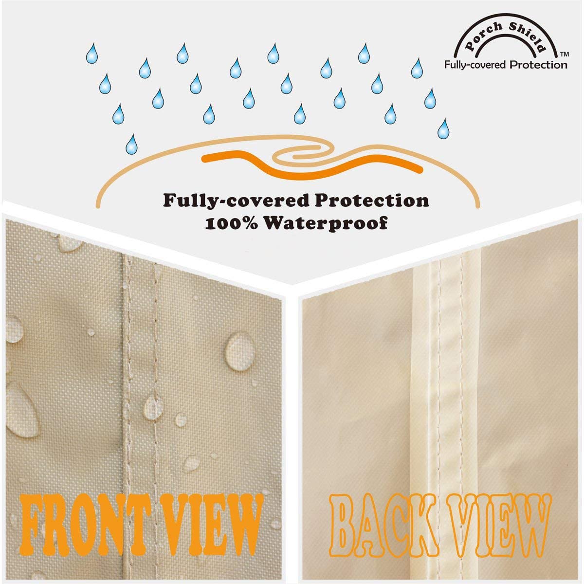 Waterproof laminate close-up highlights moisture resistance for generator protection