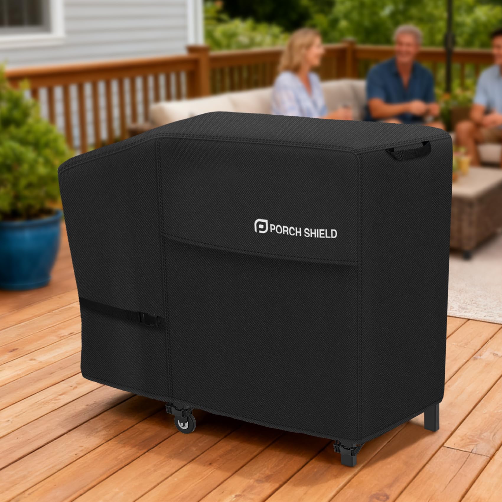 Fadeproof color and UV resistance keep the cover vibrant season after season.