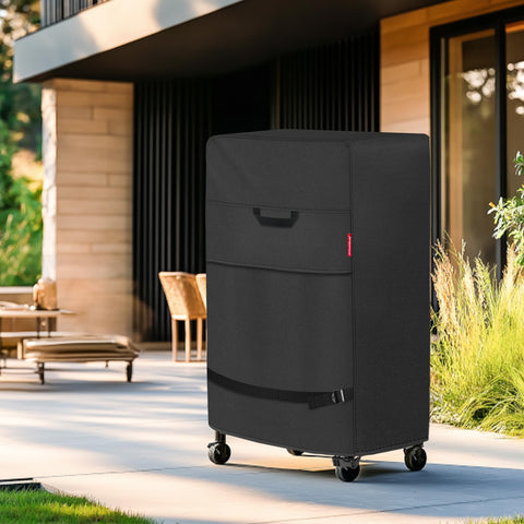 Porch Shield heavy-duty handles enable quick, easy installation.