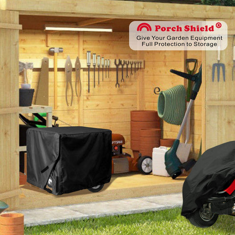 Porch Shield ventilated design with side openings helps airflow.