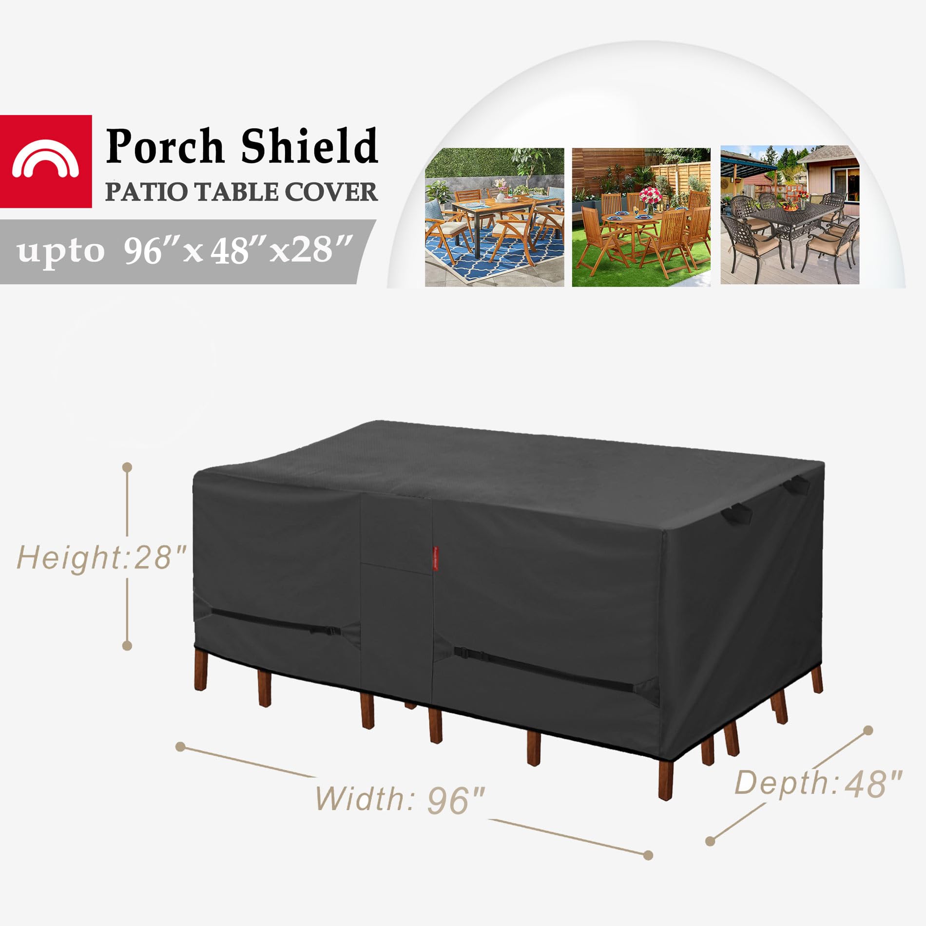 Close-up of Porch Shield waterproof undercoating and color retention