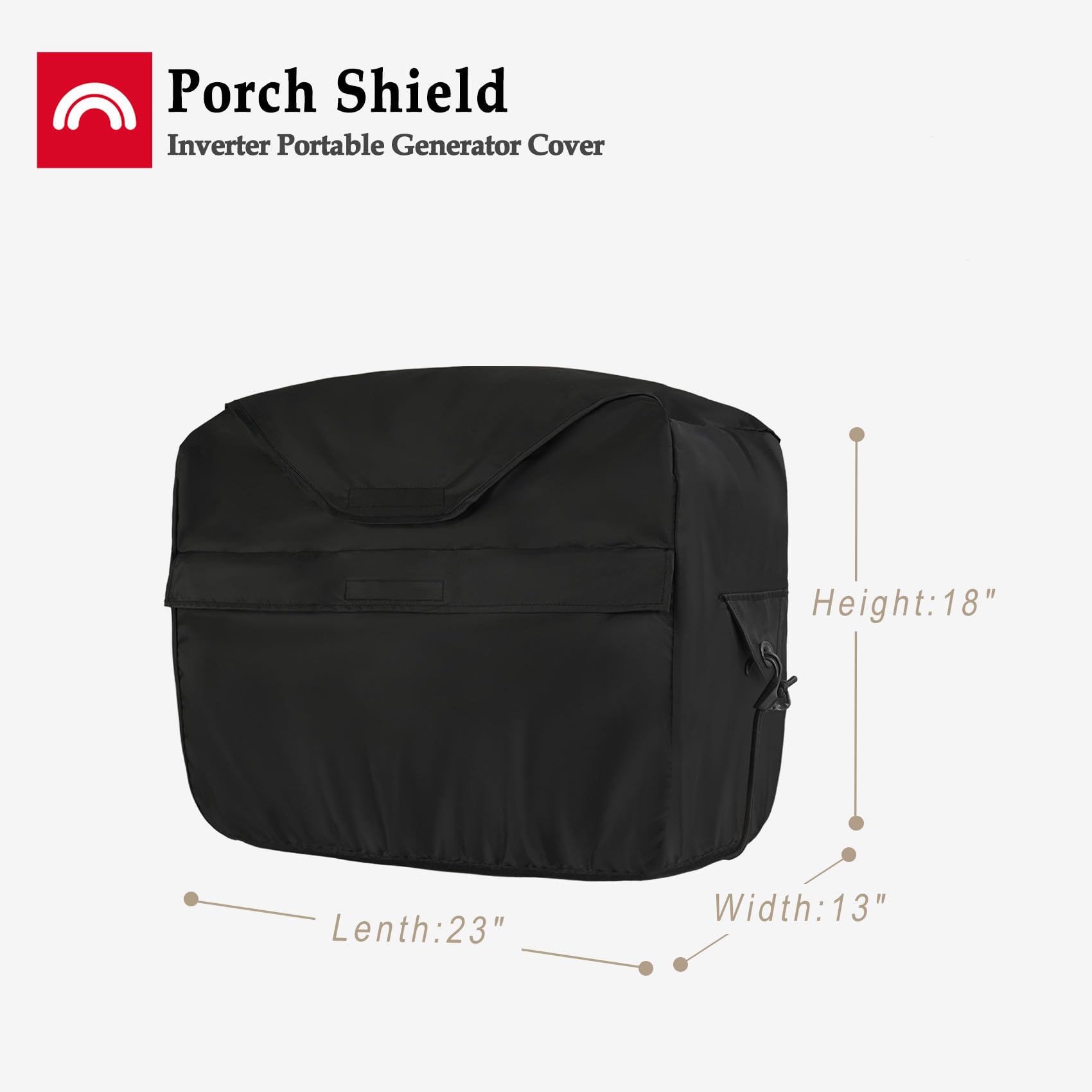 Porch Shield waterproof undercoating detail showing durable rain protection