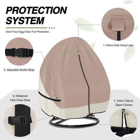 Porch Shield easy installation with loop and zipper closure for quick use.