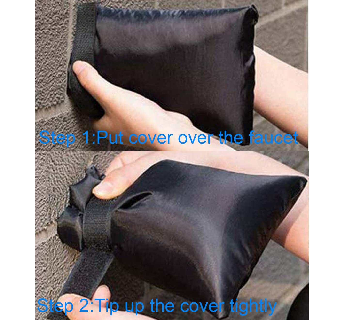 POROLIR durable reusable spigot cover ready for seasonal use