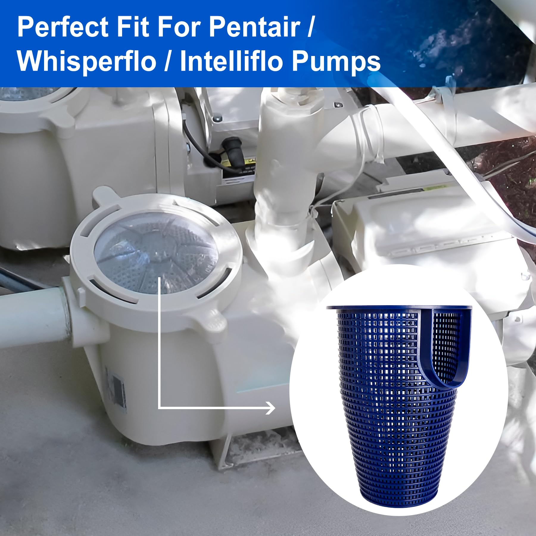 Porscan Aladdin B-199 replacement basket supports steady pump protection.