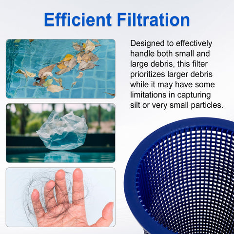 Porscan optimized water flow basket helps keep pool equipment protected and efficient.