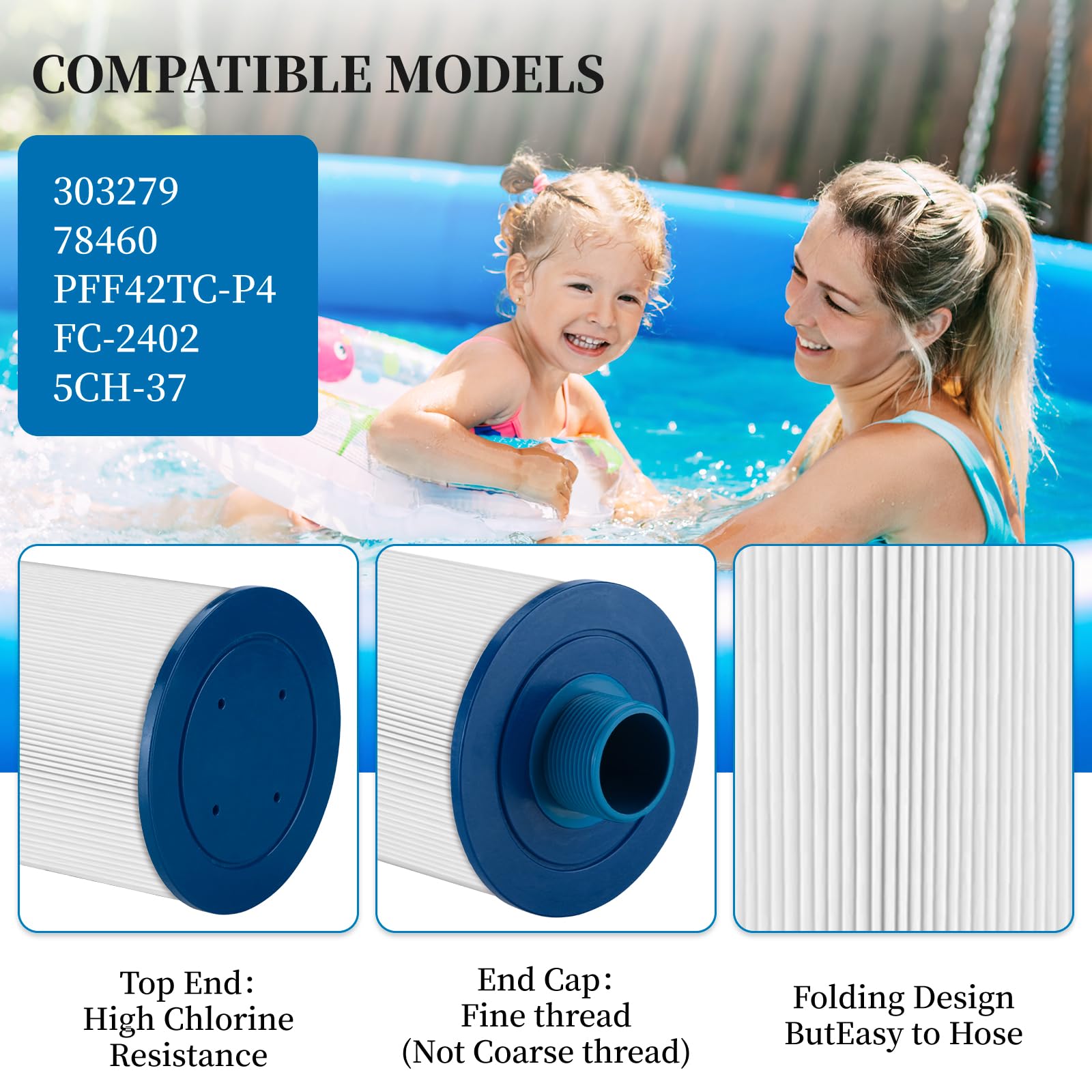 Porscan spa filter Fantasy Embrace Drift compatibility for reliable spa filtration