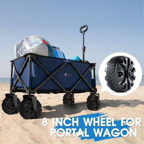 Portal wagon wheels Ozark Trail compatible for versatile cart use
