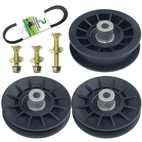 POSEAGLE 532194326 V-groove idler pulley for smooth belt tracking.