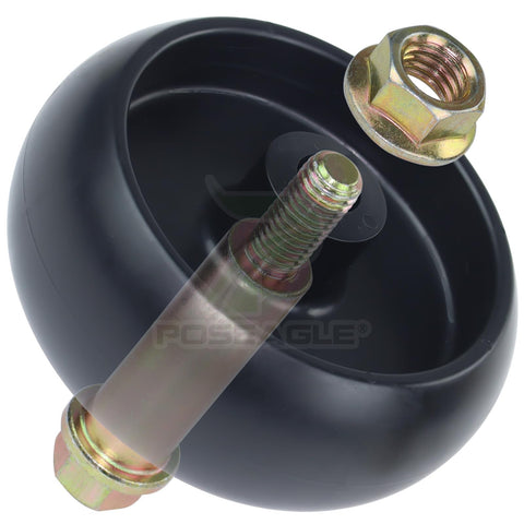 POSEAGLE deck wheel hardware kit arranged for mounting.