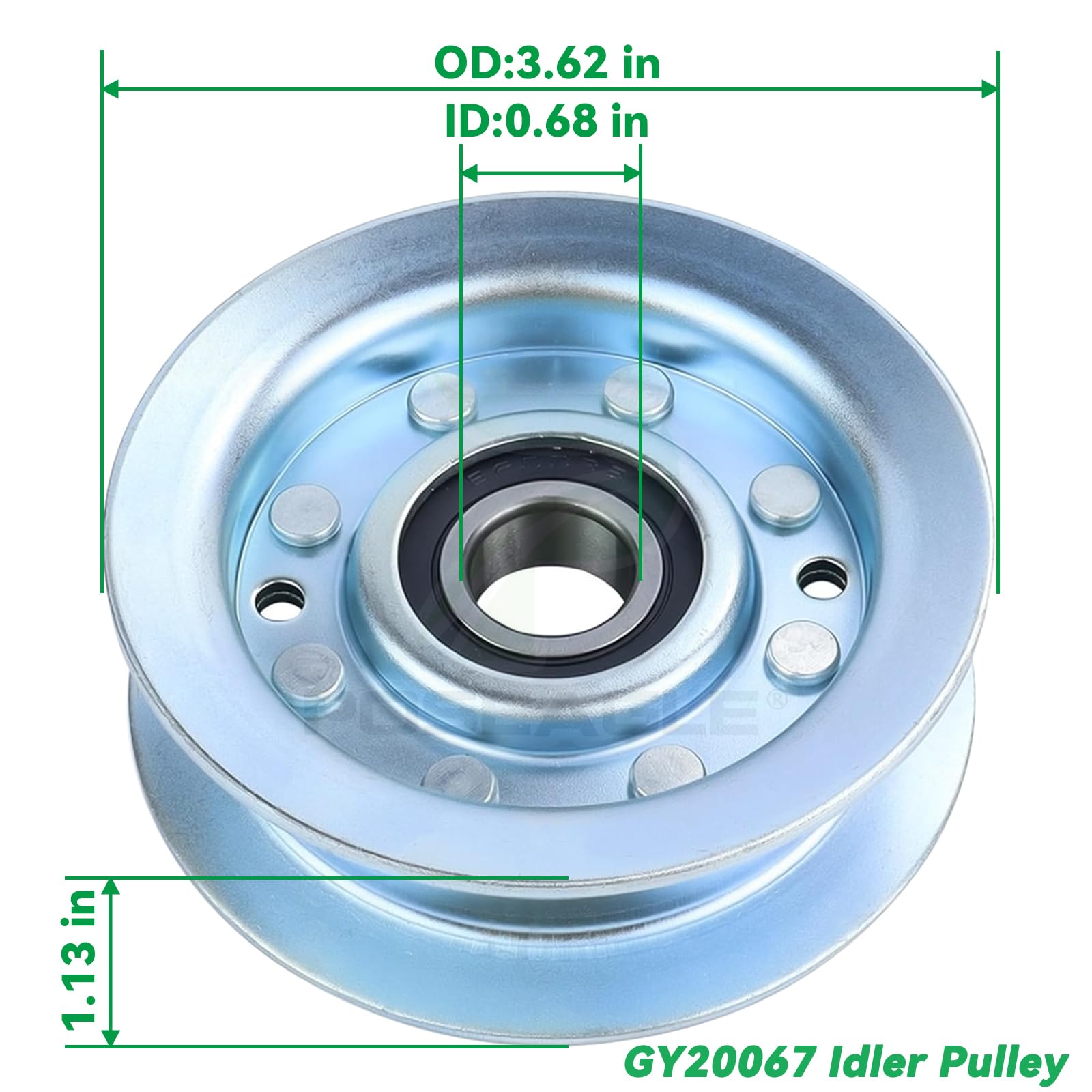 POSEAGLE GY20629-GY22172 kit packaging for two-pulley replacement