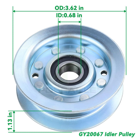 POSEAGLE GY20629-GY22172 kit packaging for two-pulley replacement