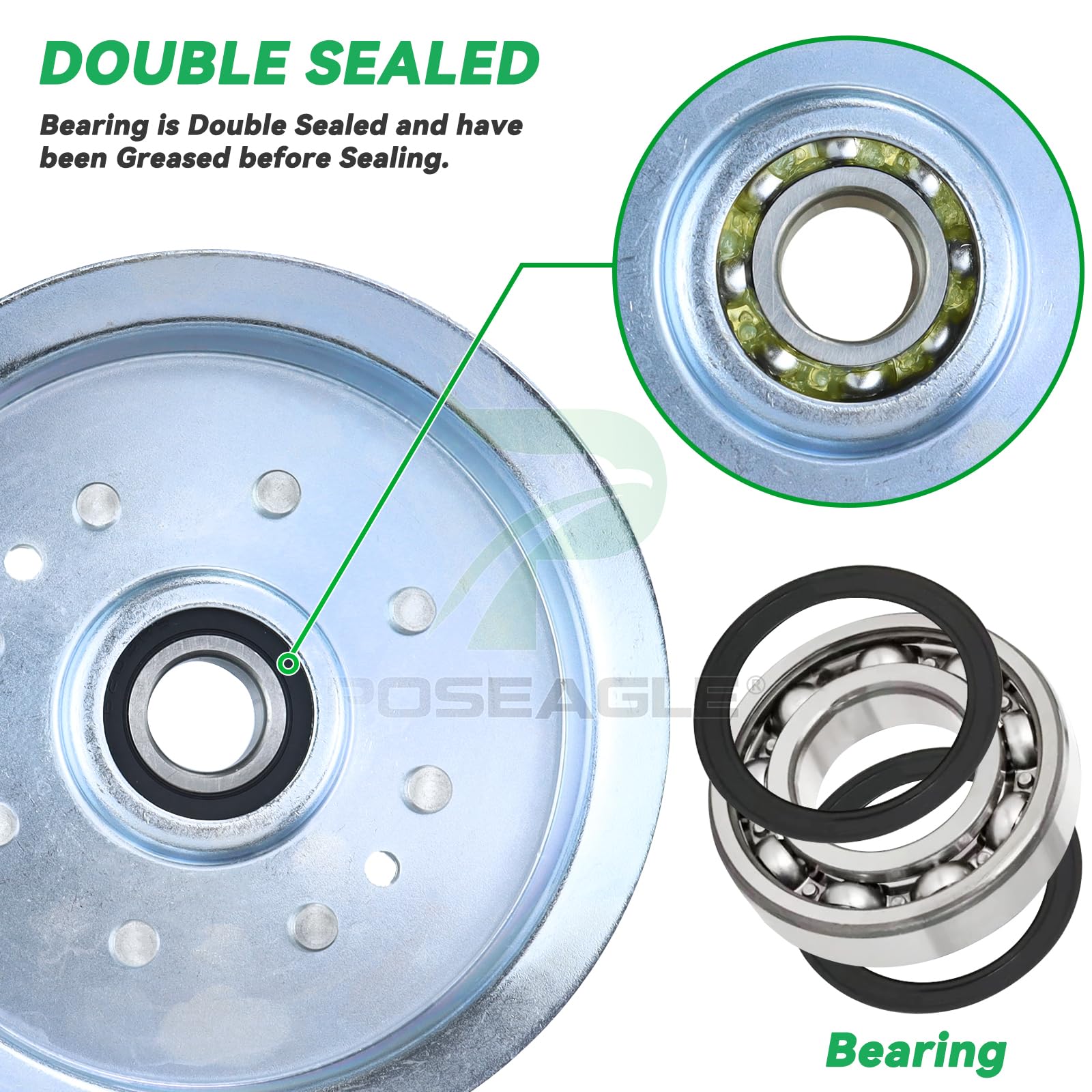 POSEAGLE GY20629 compatibility overview across John Deere, Cub Cadet, Troy-Bilt