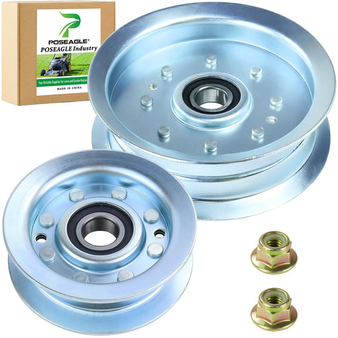 POSEAGLE GY20629 idler pulley front view showing sturdy belt guidance