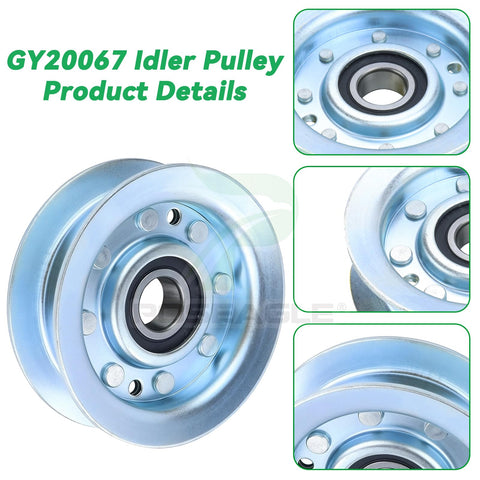 POSEAGLE GY22172 pulley closeup shows secure mounting area
