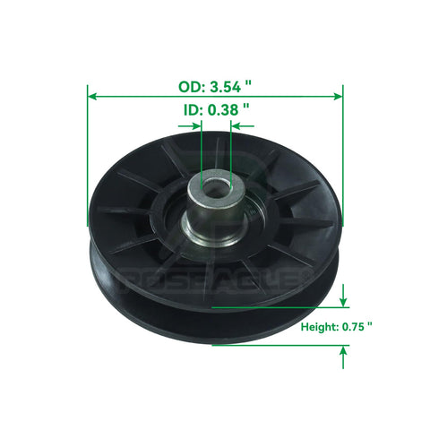 POSEAGLE hardware kit included accelerates installation on eligible mowers.
