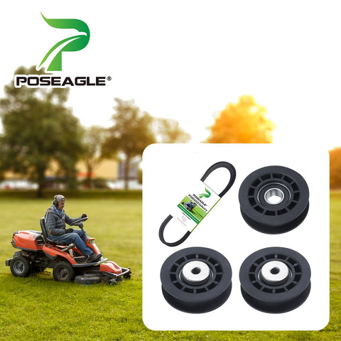 POSEAGLE idler pulley 587969201 improves belt tracking on compatible lawn equipment