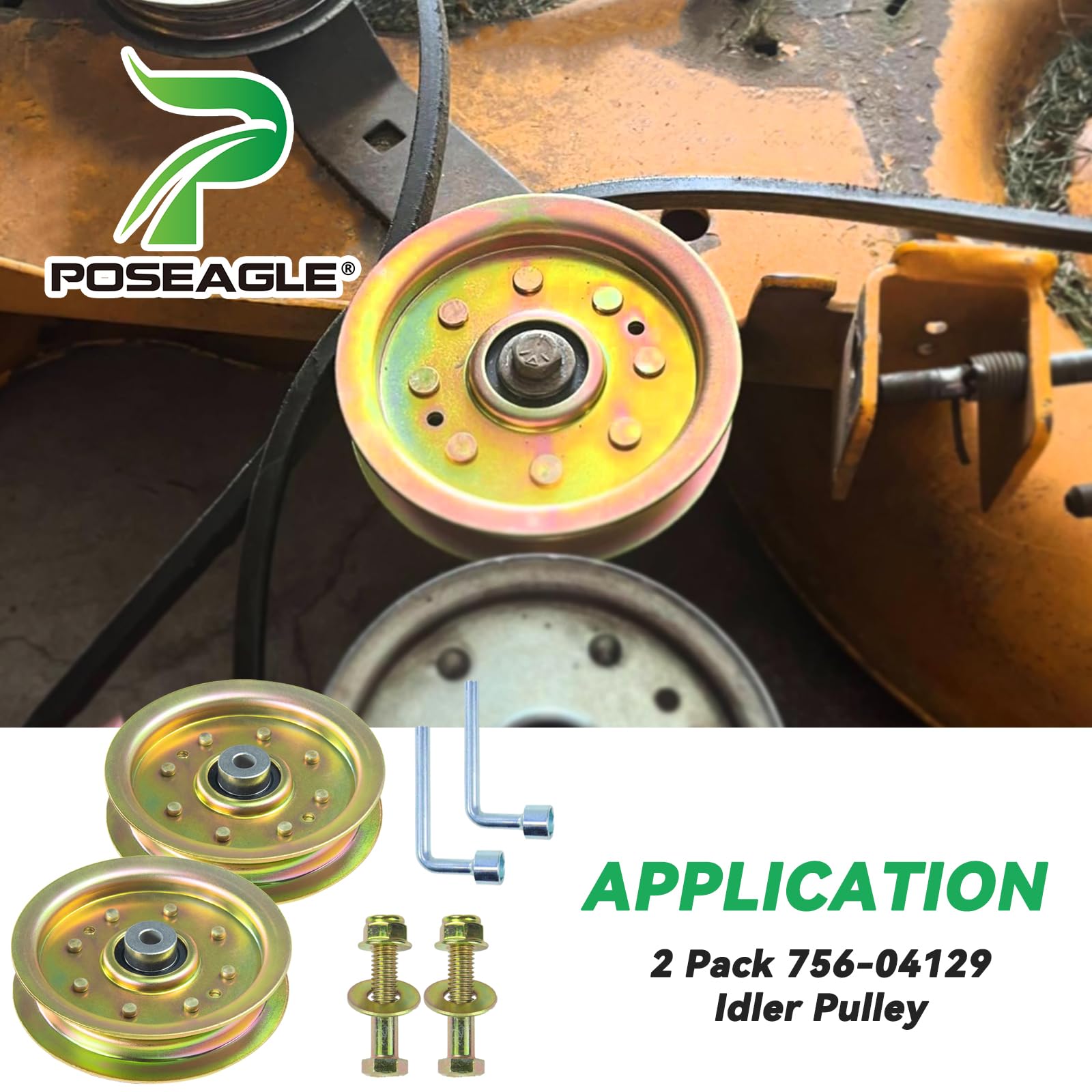 POSEAGLE hardware kit included with bolts and nuts simplifies replacement