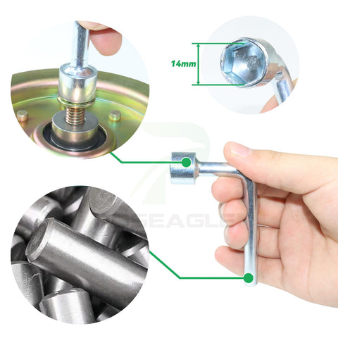 POSEAGLE packaging shows two pulleys and hardware kit