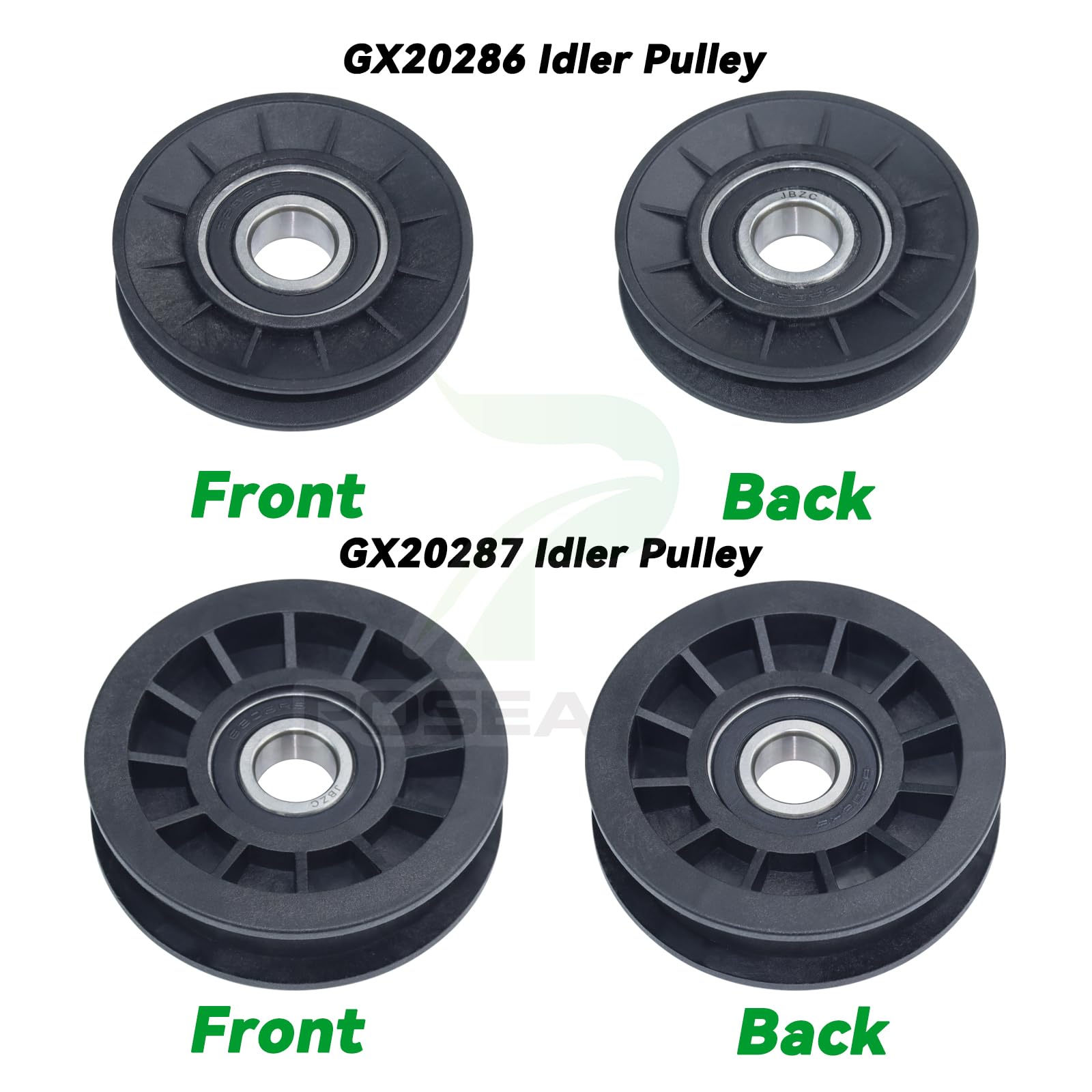 POSEAGLE John Deere D140 idler kit simplifies maintenance.