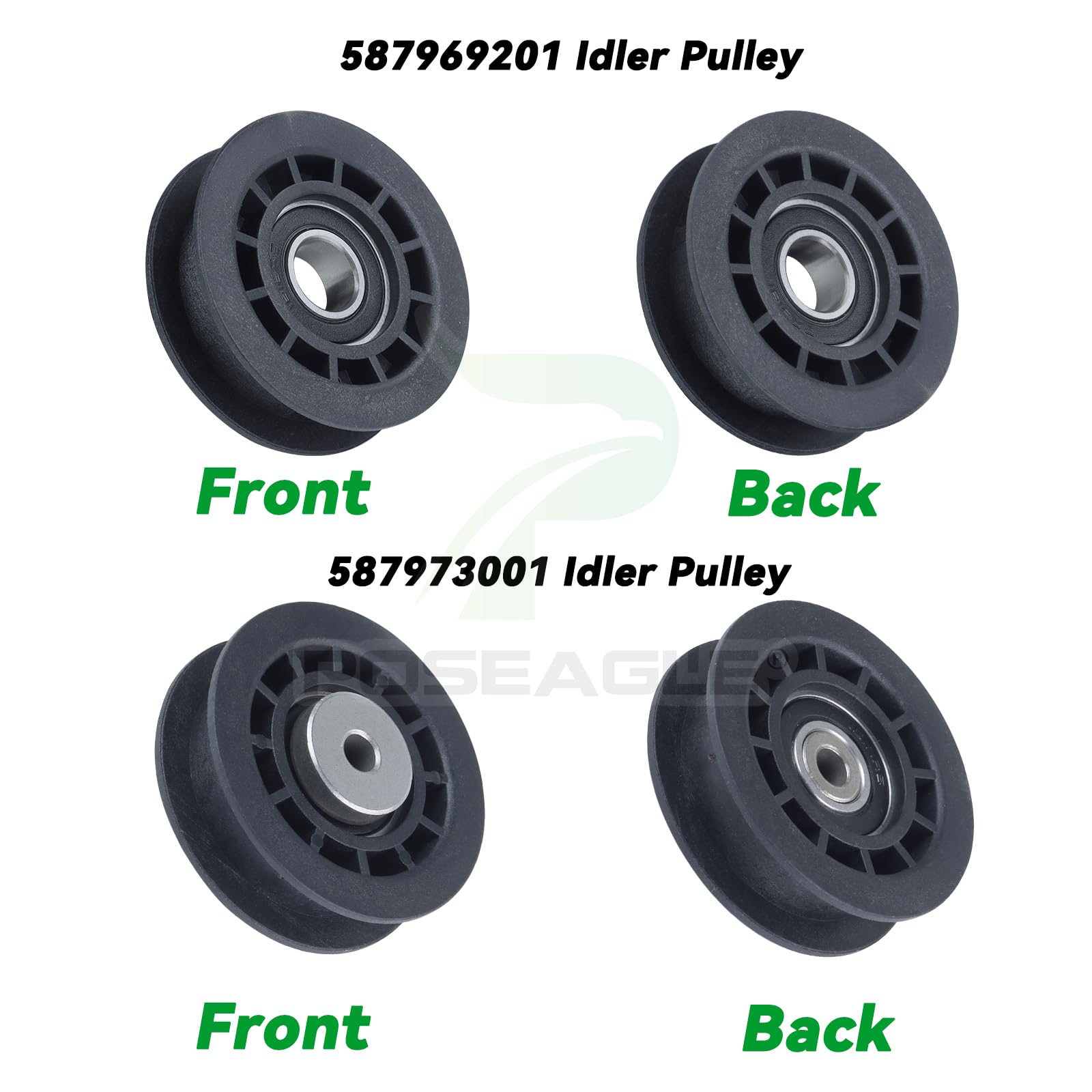 POSEAGLE mower-fit LC221A compatibility, enabling smooth, dependable belt performance