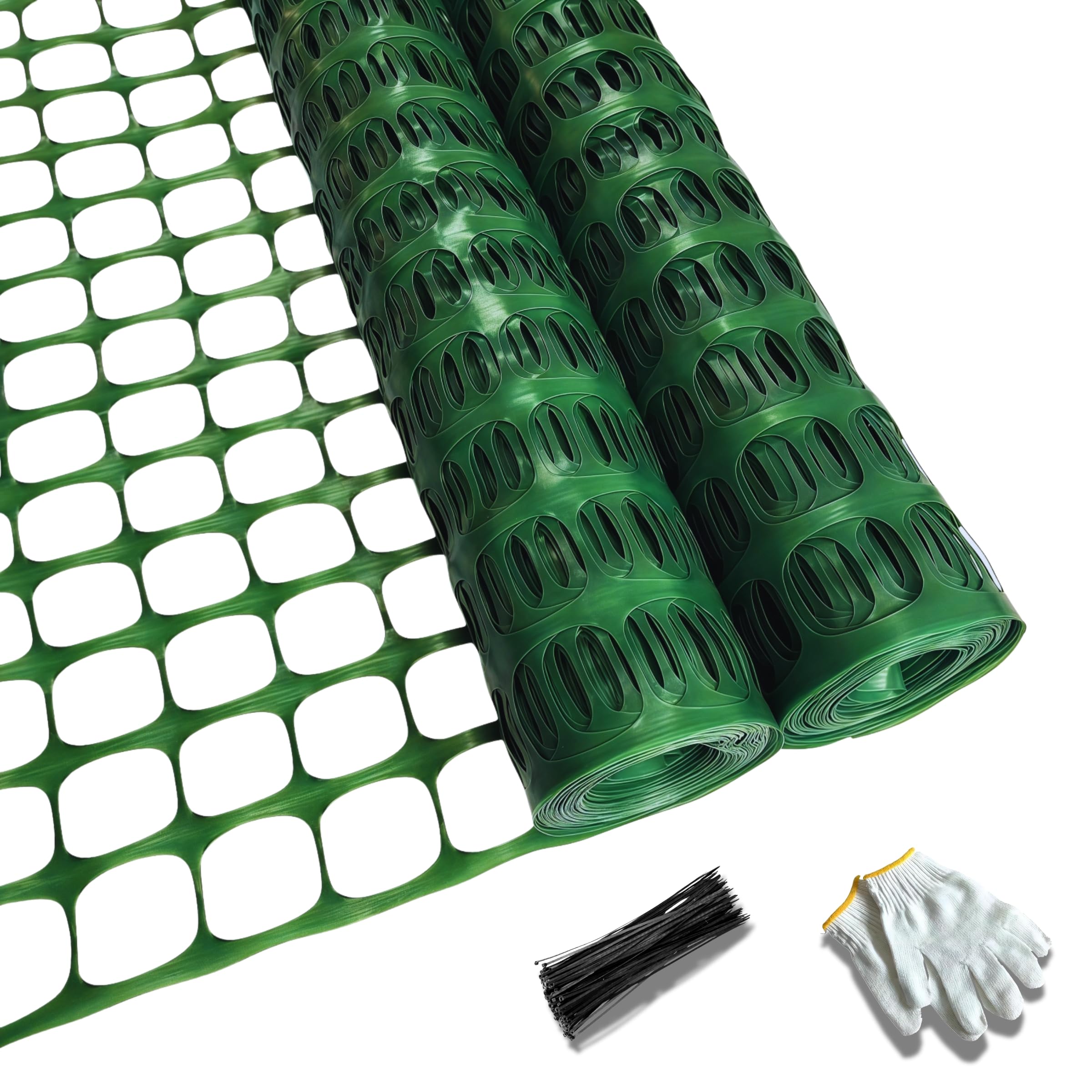 PotatoLife fence mesh rolls overview showing a versatile temporary fencing solution for outdoors