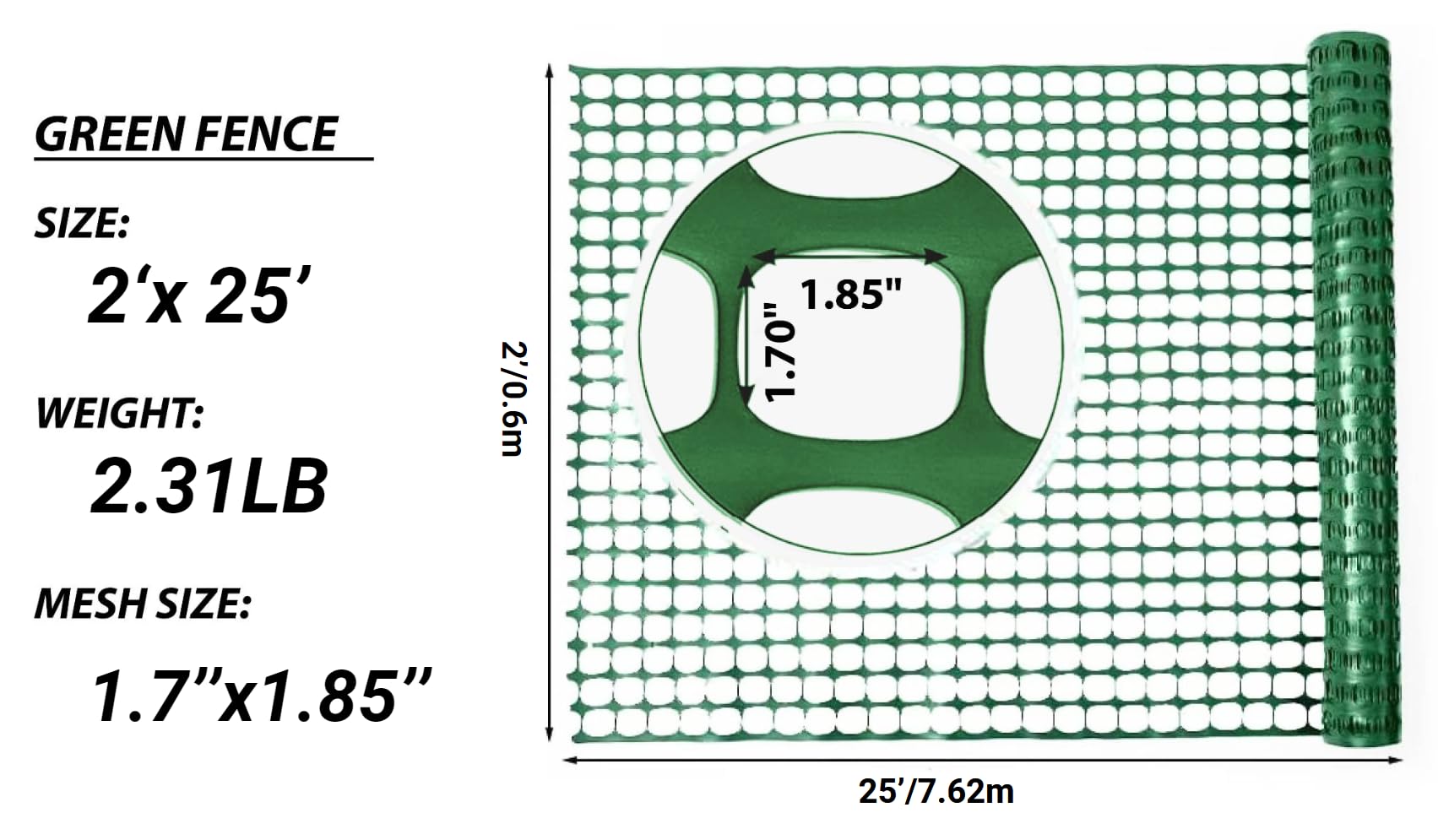 PotatoLife fence zip ties shown for quick, secure setup