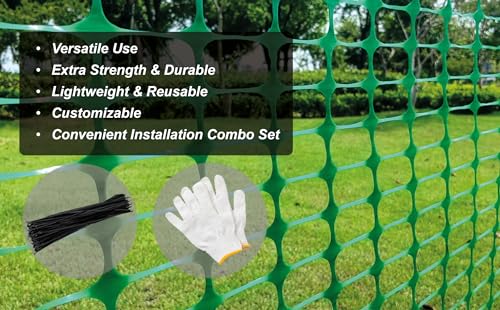 PotatoLife gloves included for comfortable, protective fence installation.
