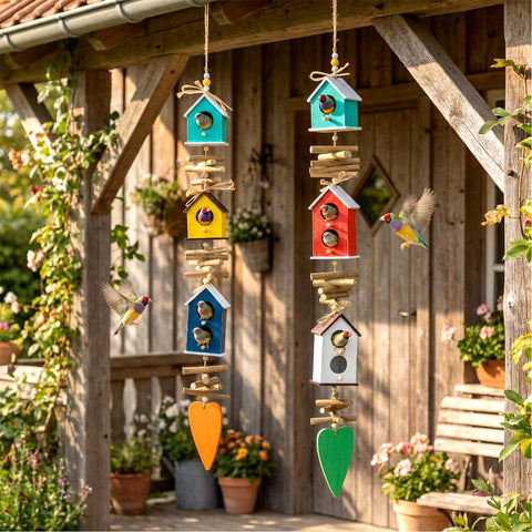 Potchen farmhouse-style garden decor adds whimsical charm to outdoor spaces