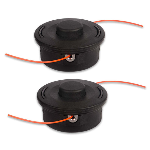 Potiarey FS56 FS90R trimmer head front view with durable straight-shaft compatibility