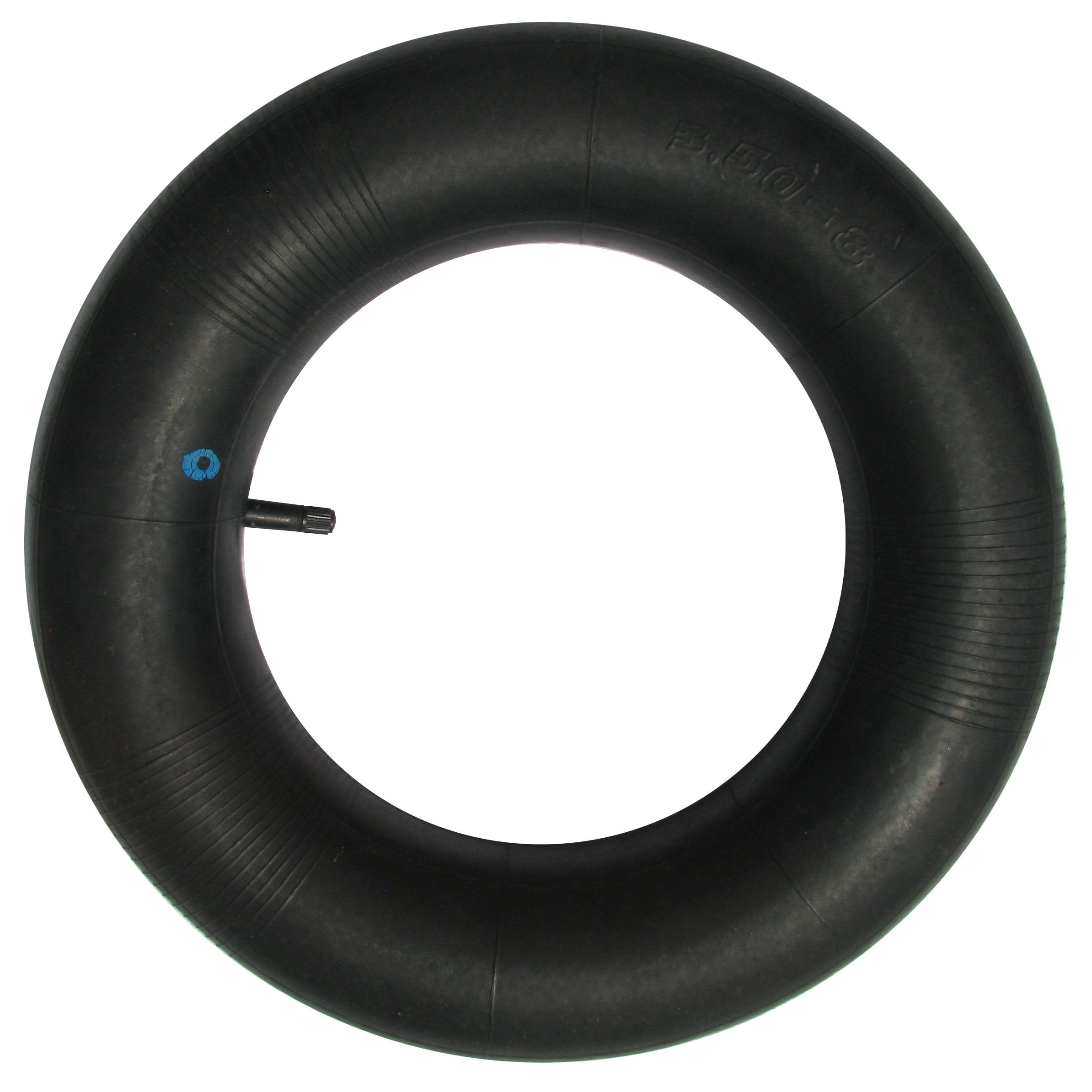 Potreba inner tube 3.50-8 front view ready for replacement
