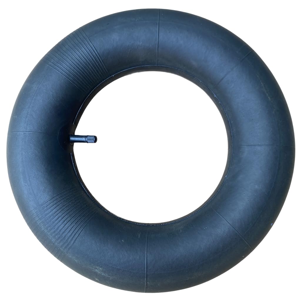 Potreba inner tube 3.50-8 rim-fit closeup highlights a secure seal