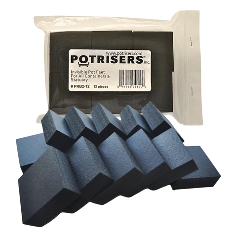 POTRISERS invisible pot feet lift planters for improved drainage
