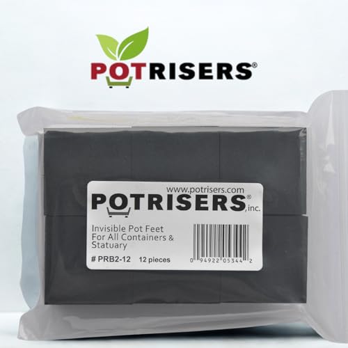 POTRISERS large 2x2 base elevates heavy planters safely